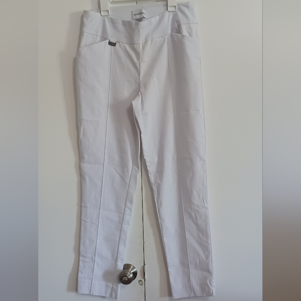 Peck & Peck White Pants